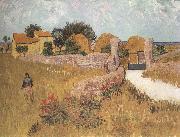 Bondgard in Provence, Vincent Van Gogh